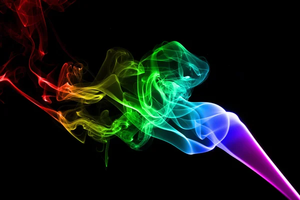 Absztrakt színes füst — Stock Fotó