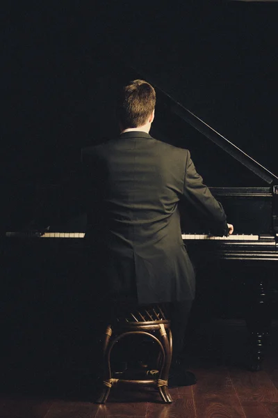 Piano klassieke muziekspeler musicus — Stockfoto