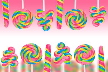 fantezi tatlı Şeker Diyarı lollies ile