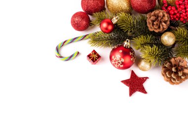 Mutlu Noeller ve mutlu yıllar kartı.