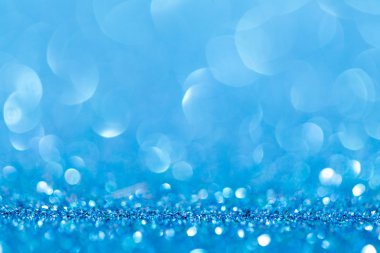 mavi bokeh soyut ışık arkaplanı