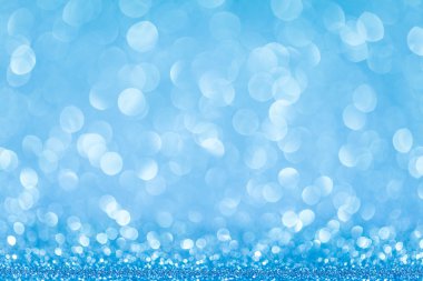 mavi bokeh soyut ışık arkaplanı