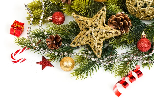 yıldız ile parlak Noel kompozisyon