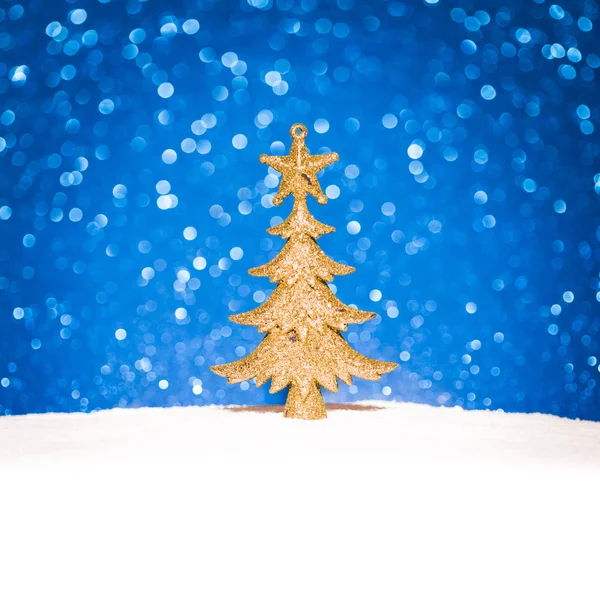 Decoración del árbol de abeto de Navidad — Foto de Stock