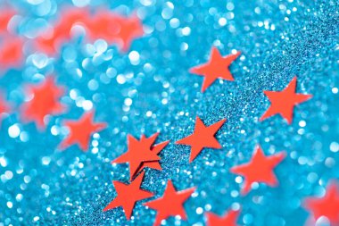 Makro fotoğraf Noel yıldız.