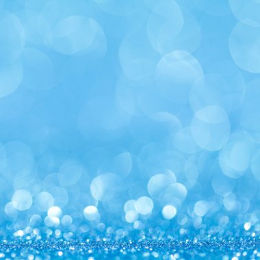 mavi bokeh soyut ışık arkaplanı