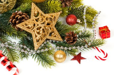 Noel dekorasyonu. Tatil dekorasyon