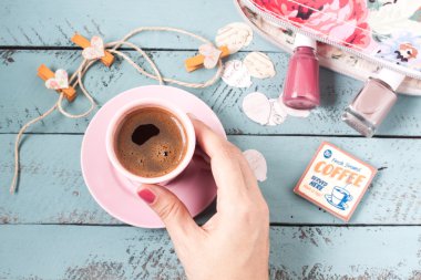 Türk kahvesi kadın kavramı ile