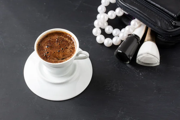 Turkish coffee with masculine style — Stock Photo, Image