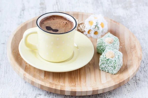 Türkischer Kaffee und türkischer — Stockfoto