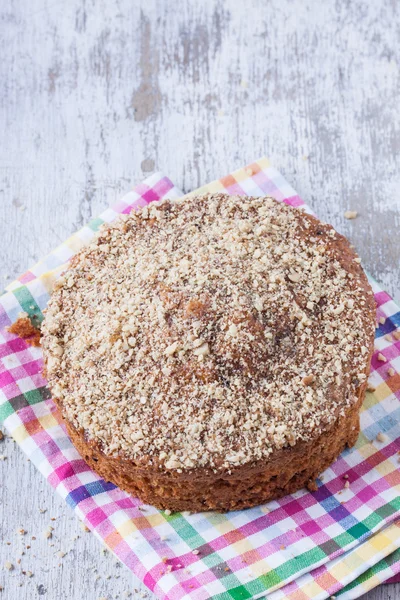 Zuckerbrot und Walnusskuchen — Stockfoto