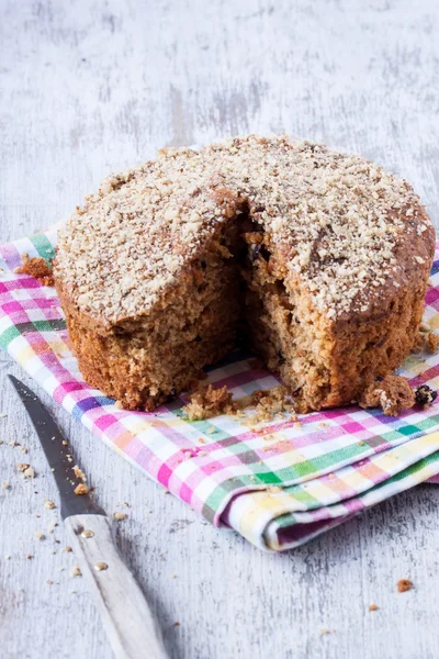 Torta de zanahoria y nuez —  Fotos de Stock