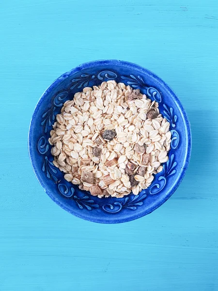 Muesli in a bowl — Stock Photo, Image