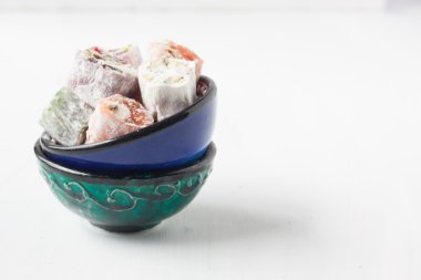 çeşitli Türk lokumu