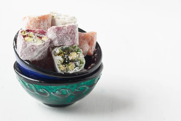 Assorted Turkish delight — Stock Photo, Image