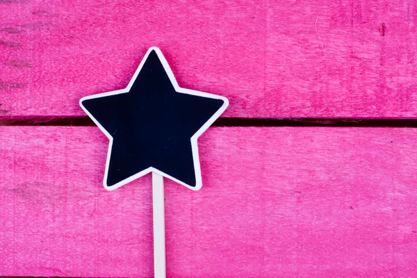 Star shaped blackboard — Stock Photo, Image