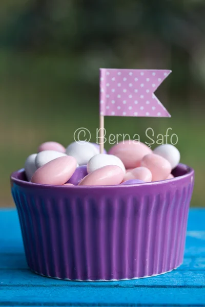 Bonbons mit Zucker — Stockfoto