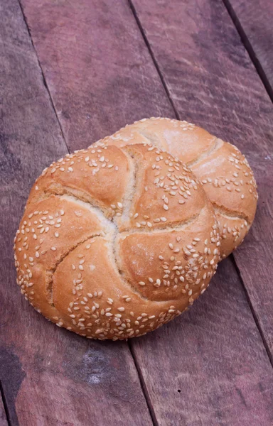 Kaiser roll bread — Stock Photo, Image