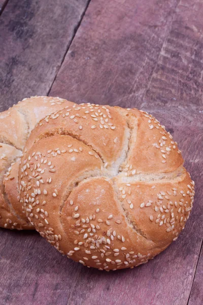 Kaiser roll bread — Stock Photo, Image