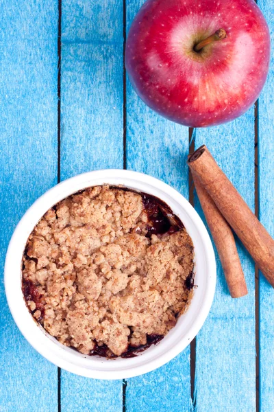 Apple crumble — Stock Photo, Image