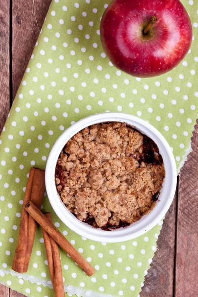 Manzana Crumble — Foto de Stock