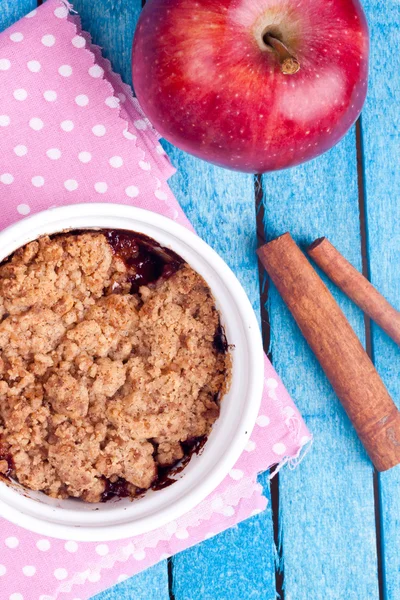 Manzana Crumble — Foto de Stock