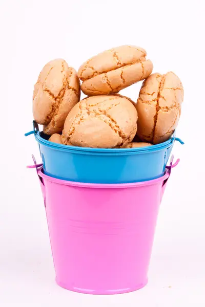 Galletas de almendras sabrosas —  Fotos de Stock