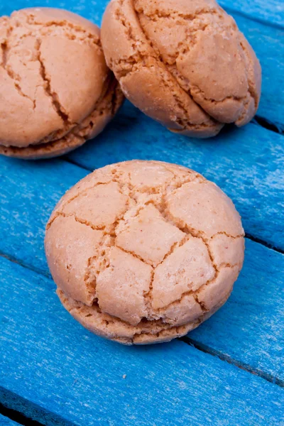 Smakelijke amandel cookies — Stockfoto