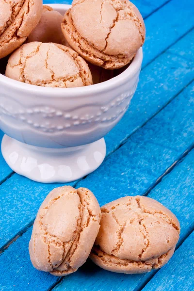 Biscuits aux amandes savoureux — Photo