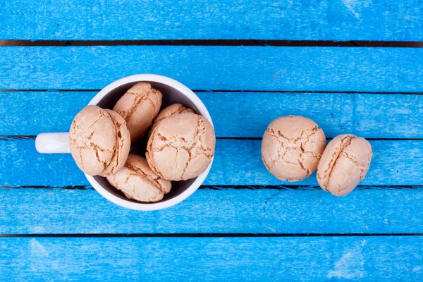 Galletas de almendras sabrosas —  Fotos de Stock