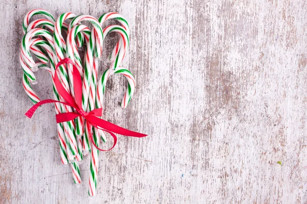 Bunch of Cane candies — Stock Photo, Image