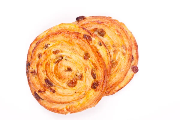 Sweet bun with raisin — Stock Photo, Image