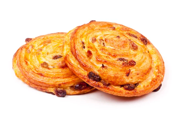 Sweet bun with raisin — Stock Photo, Image