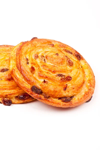 Sweet bun with raisin — Stock Photo, Image