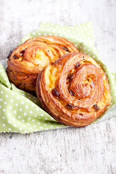 Sweet buns close up — Stock Photo, Image