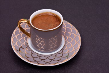 Türk kahvesi yakın çekim