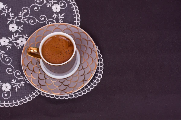 Turkish coffee close up — Stock Photo, Image