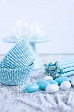 Şeker kaplı, kek pişirme kapları, Çubuk şekerleri