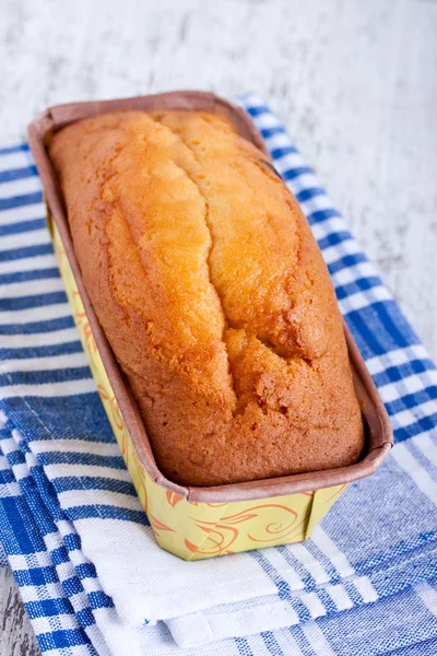 Pastel de esponja de cerca —  Fotos de Stock