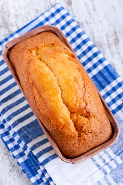 Pastel de esponja de cerca —  Fotos de Stock