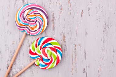 İki lezzetli lolipop