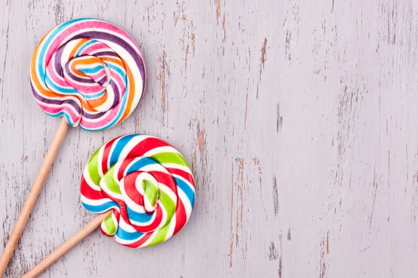 Two tasty Lollipops — Stock Photo, Image