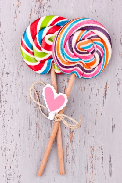 Lollipops close up view — Stock Photo, Image