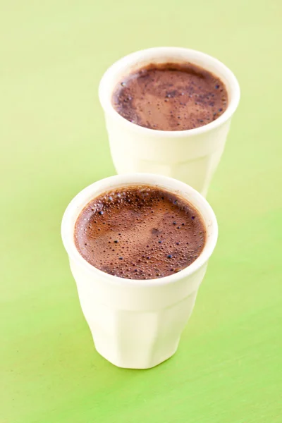 Турецкий кофе крупным планом — стоковое фото