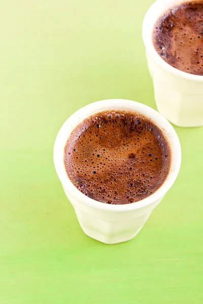 Türkischer Kaffee aus nächster Nähe — Stockfoto