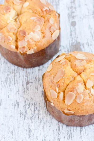 Torte di muffin alle mandorle — Foto Stock