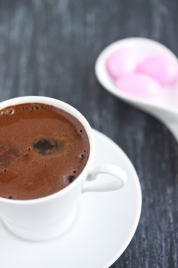 Türk kahvesi ve şekerleme
