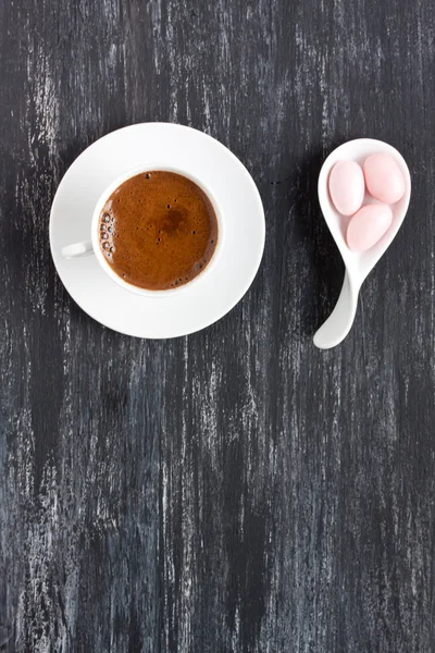 土耳其咖啡和糖果 — 图库照片