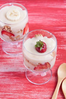 tatlı tatlı çilek ile