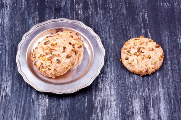 Biscoitos de pistache — Fotografia de Stock
